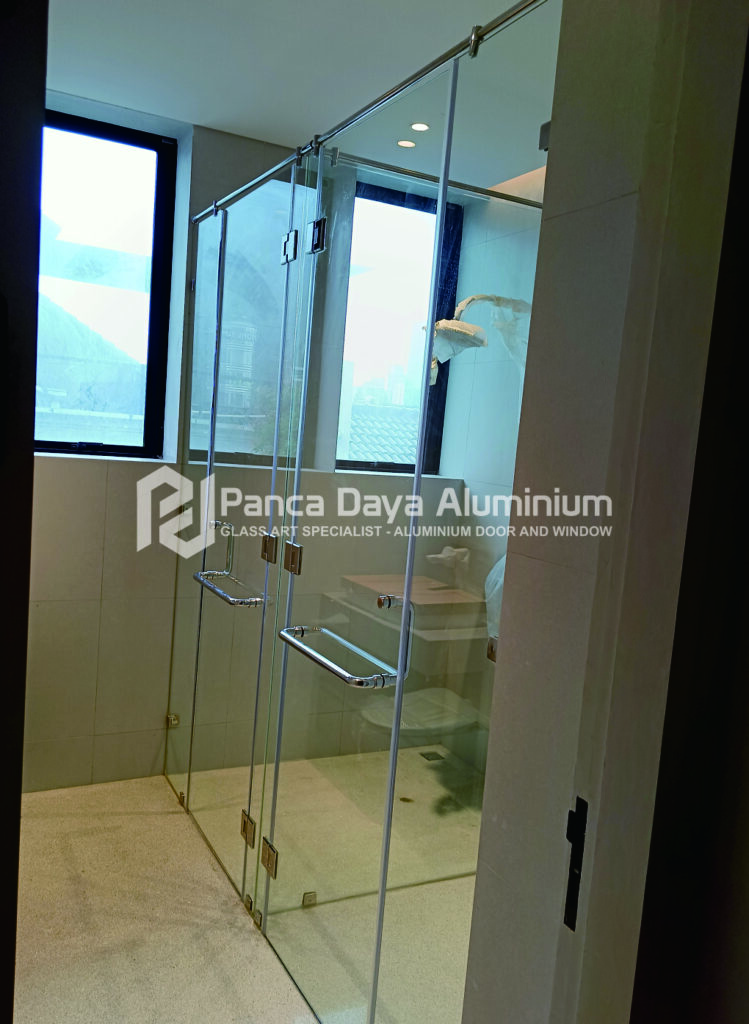 Shower screen tempered glass