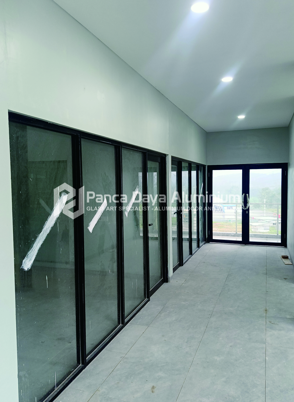 sekat partisi aluminium office